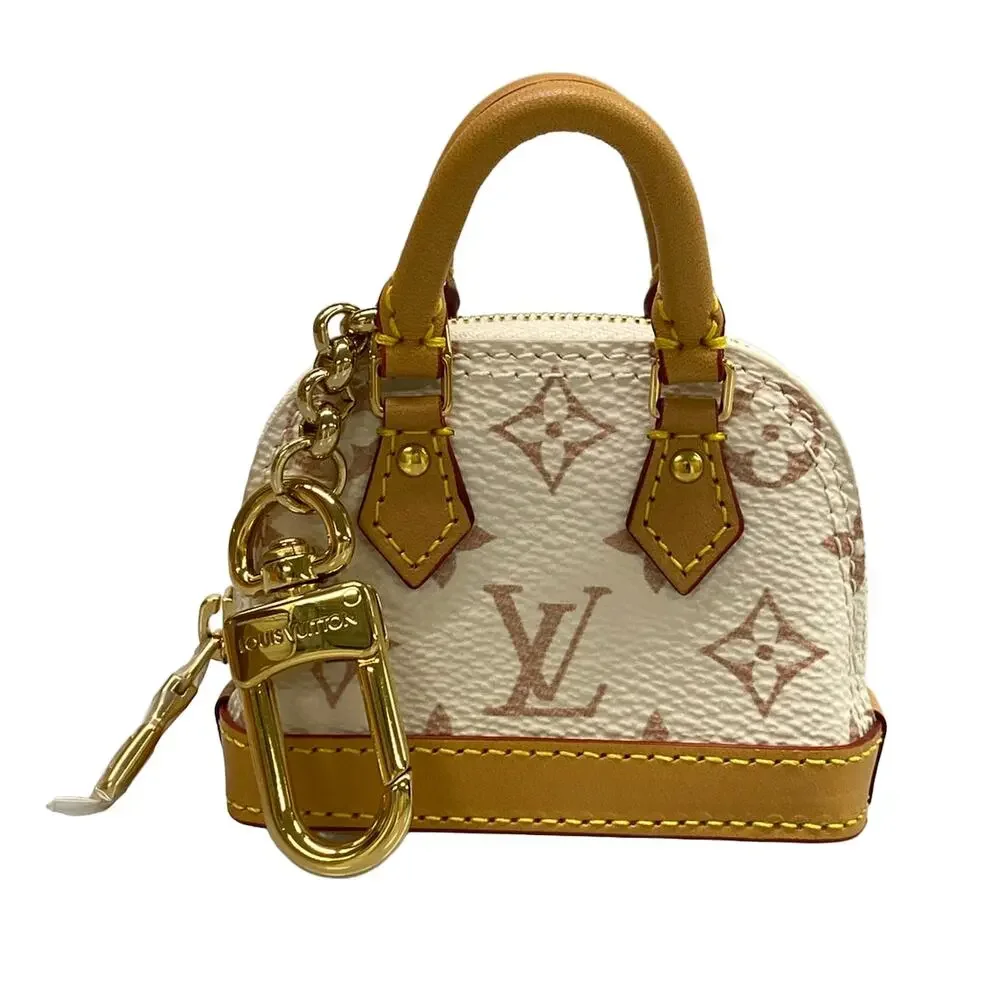 Louis Vuitton Micro Alma Bag Charm Bag Charm M01883 Monogram Dunne Coated Canvas